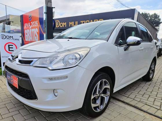 CITROËN C3 1.6 EXCLUSIVE 16V FLEX 4P AUTOMÁTICO